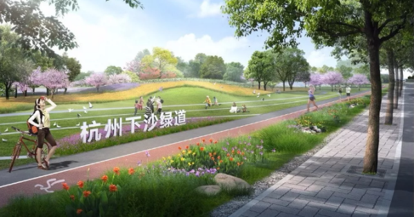 打造杭城首個環區綠道 杭州經開區啟動環線景觀提升工程